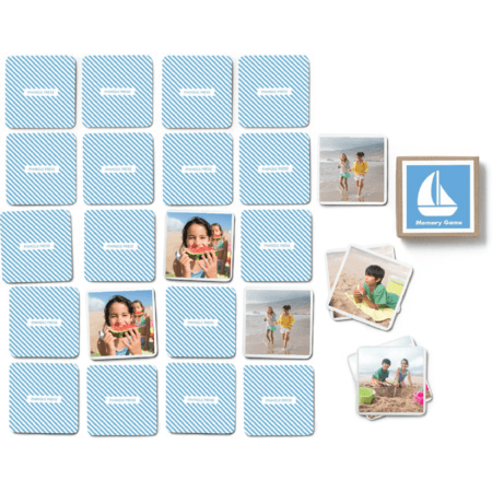 3.25 x 3.25" - 12 Photos, 24 Tiles