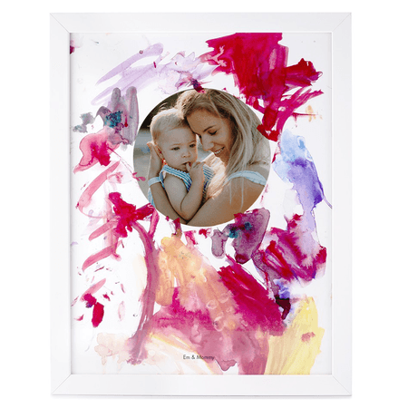 11x14" - 3 Photos, Wood Frame