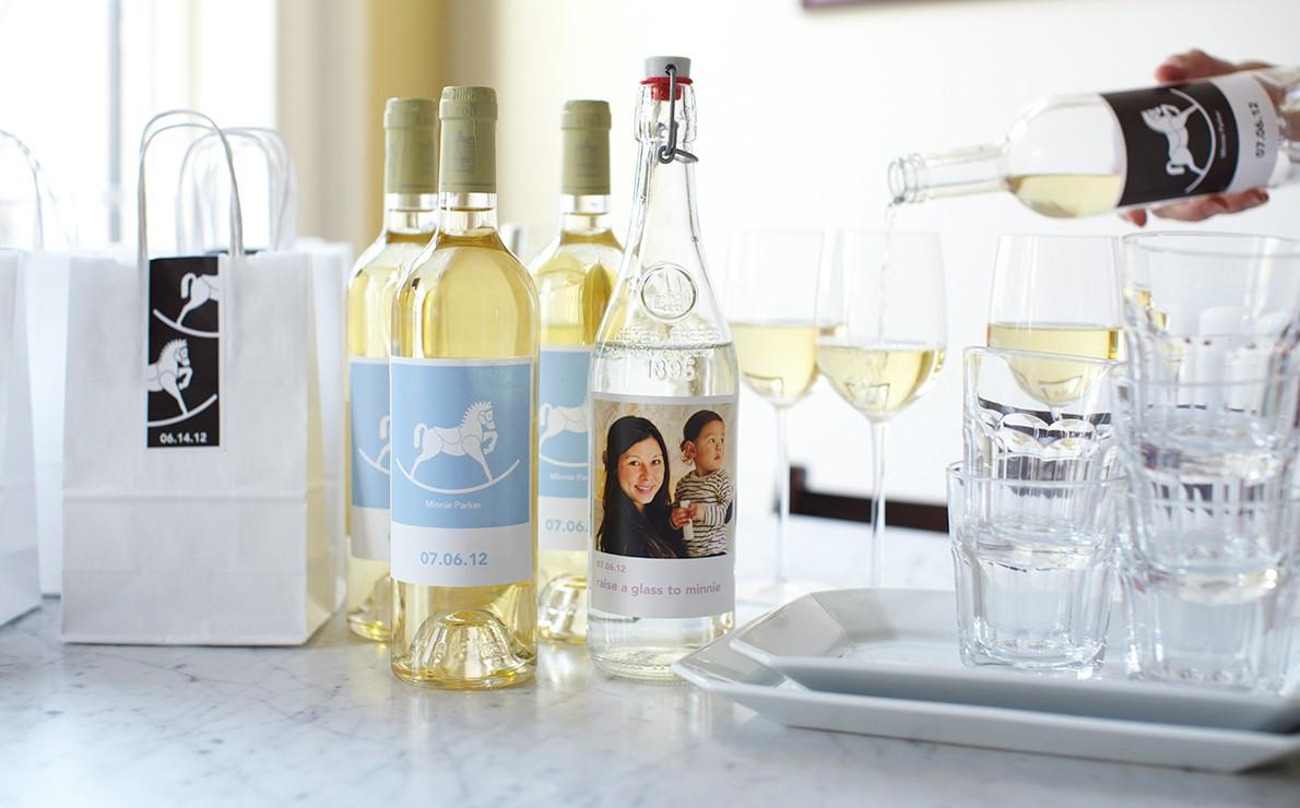 Baby Shower Invites, Labels & Decor