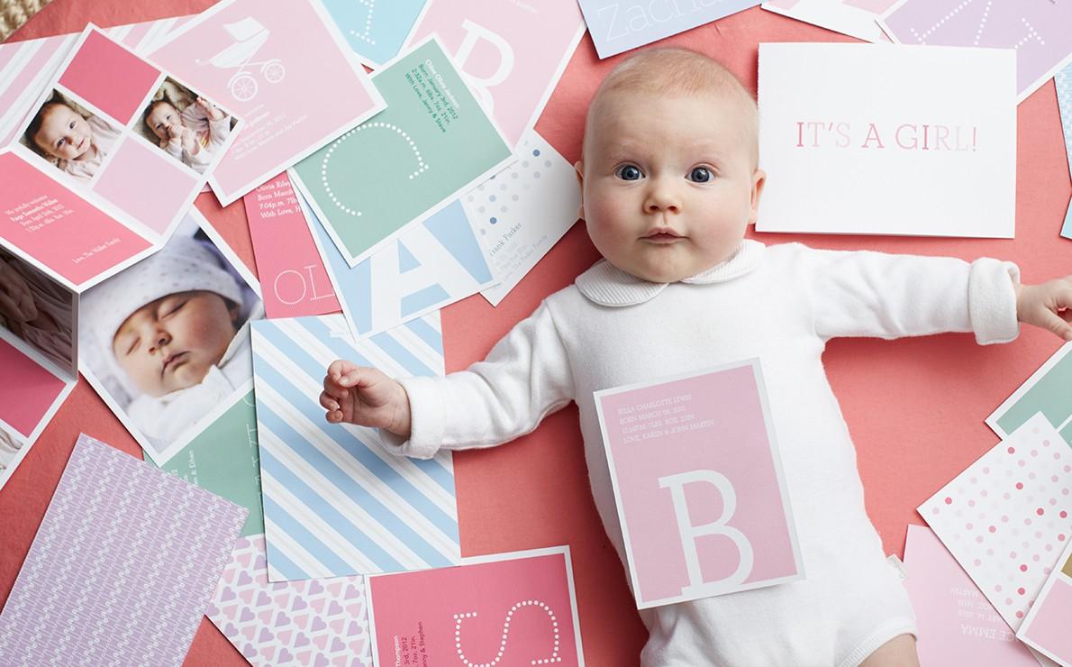 Photo Baby Announcments