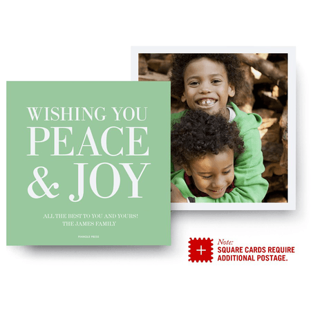 5.25 x 5.25" 1-Photo